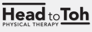 The image is the logo for the Head to Toh Physical Therapy center.